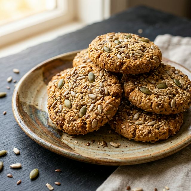 Multiseed Protein Cookies